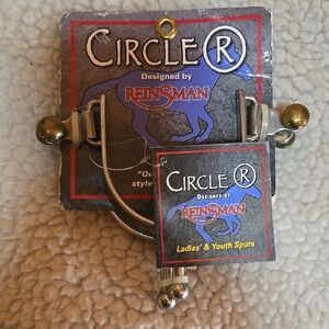 Circle R Ladies & Youth Spurs by Reinsman
